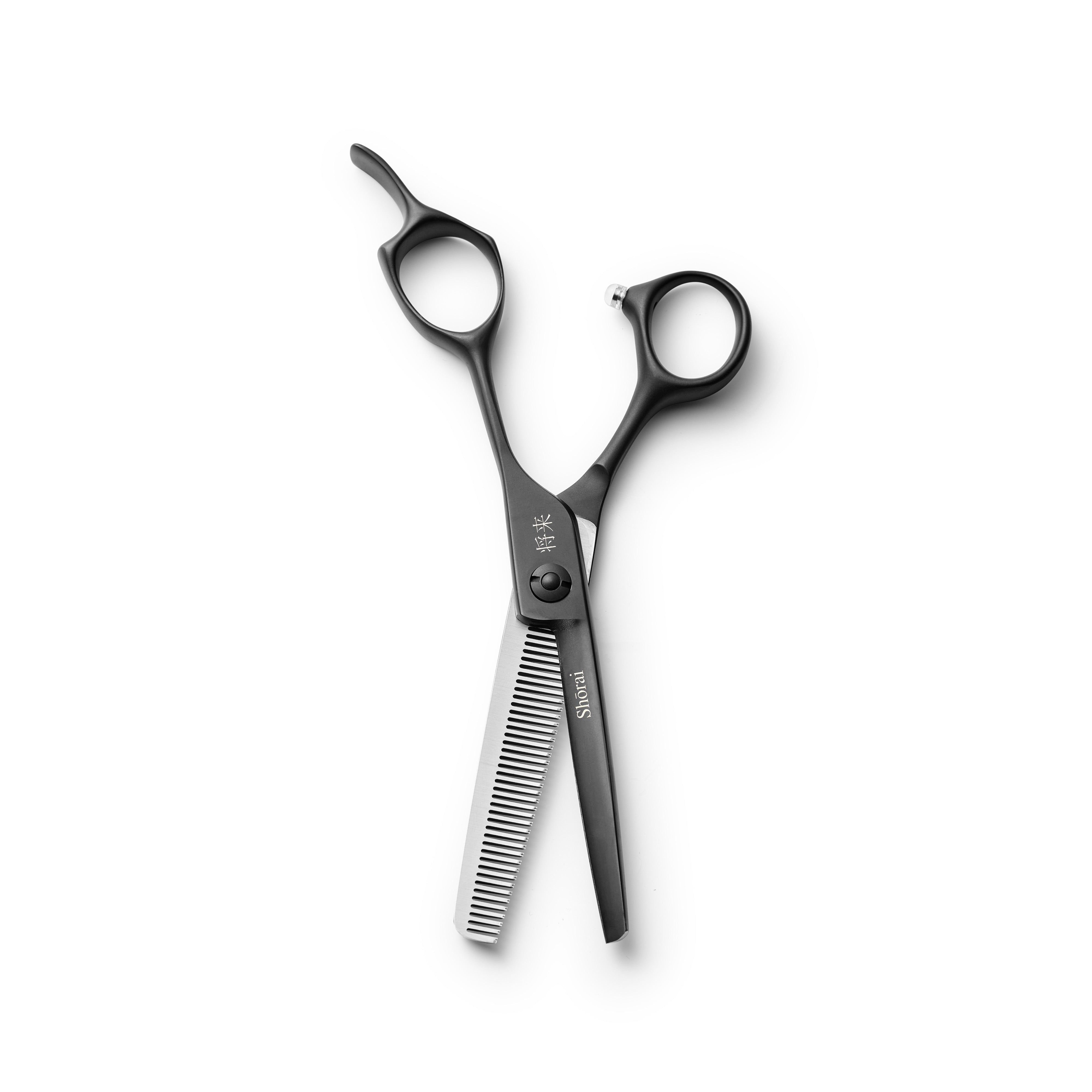 1446-Shorai-Starting-Set-Matt-Black-Thinning-logo - Goldblades