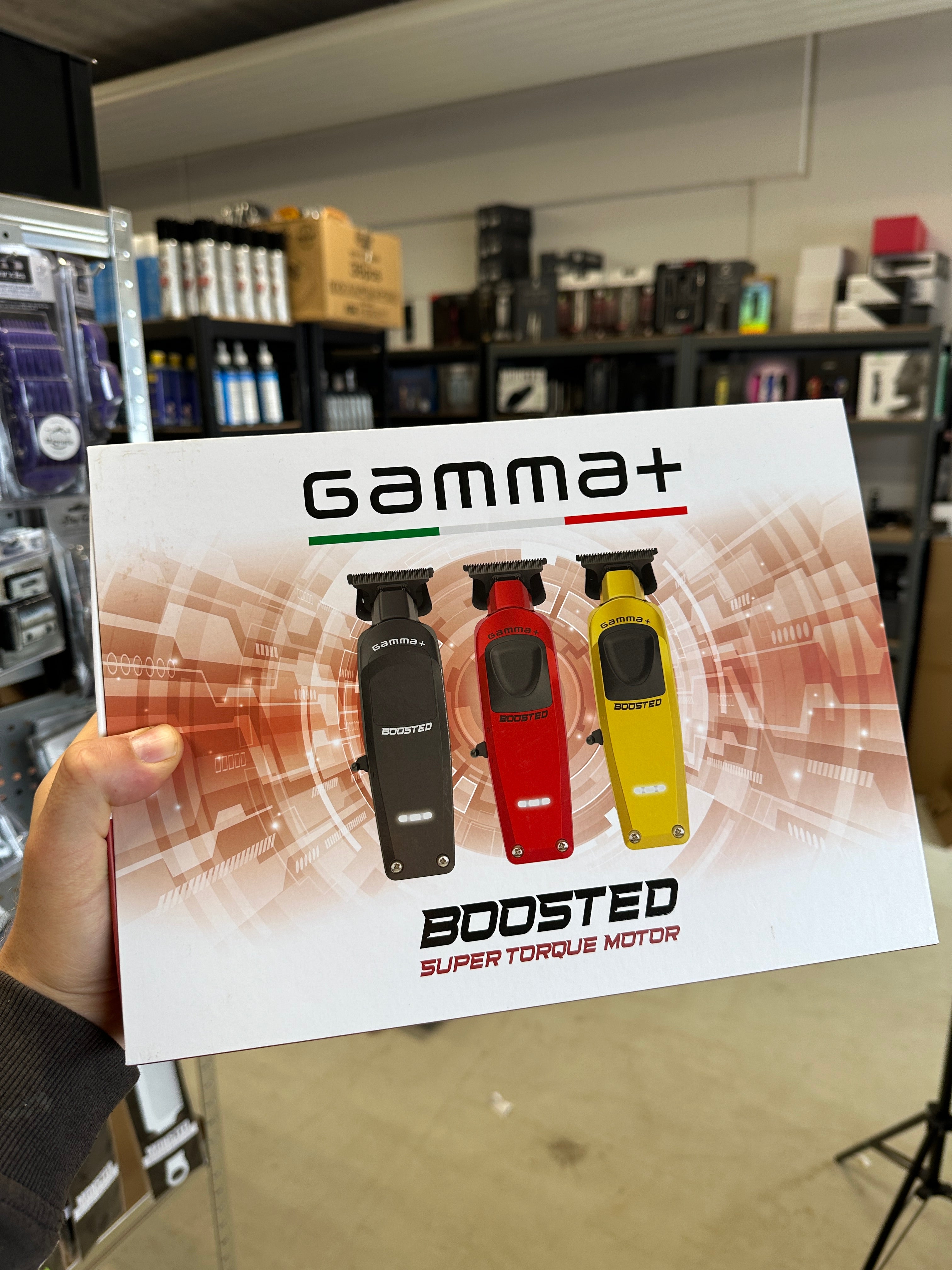 GAMMA+ BOOSTED TRIMMER