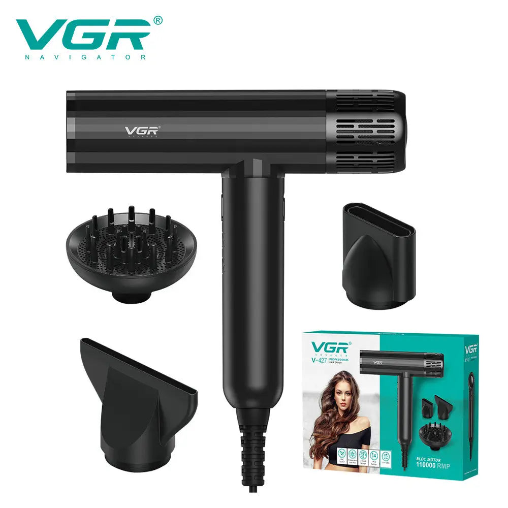 VGR - BRUSHLESS HAIRDRYER BLACK