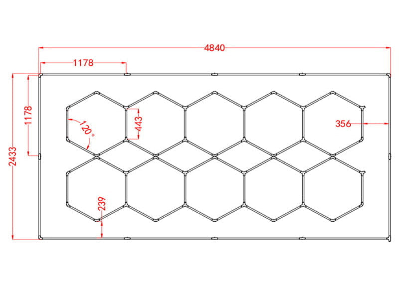 hexagon-lights-for-ceiling - Goldblades